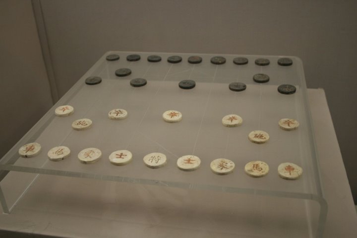 The Lewis Chessmen, 12th-century Norse chess pieces discovered in Scotland, showing the medieval European chess tradition