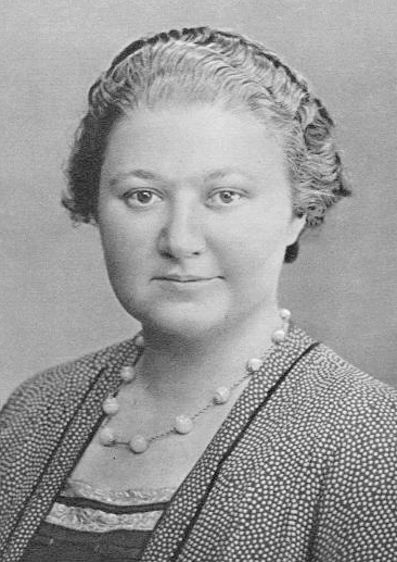 Vera Menchik in 1933, the first Women's World Chess Champion