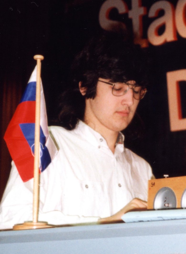 Vladimir Kramnik at a chess tournament