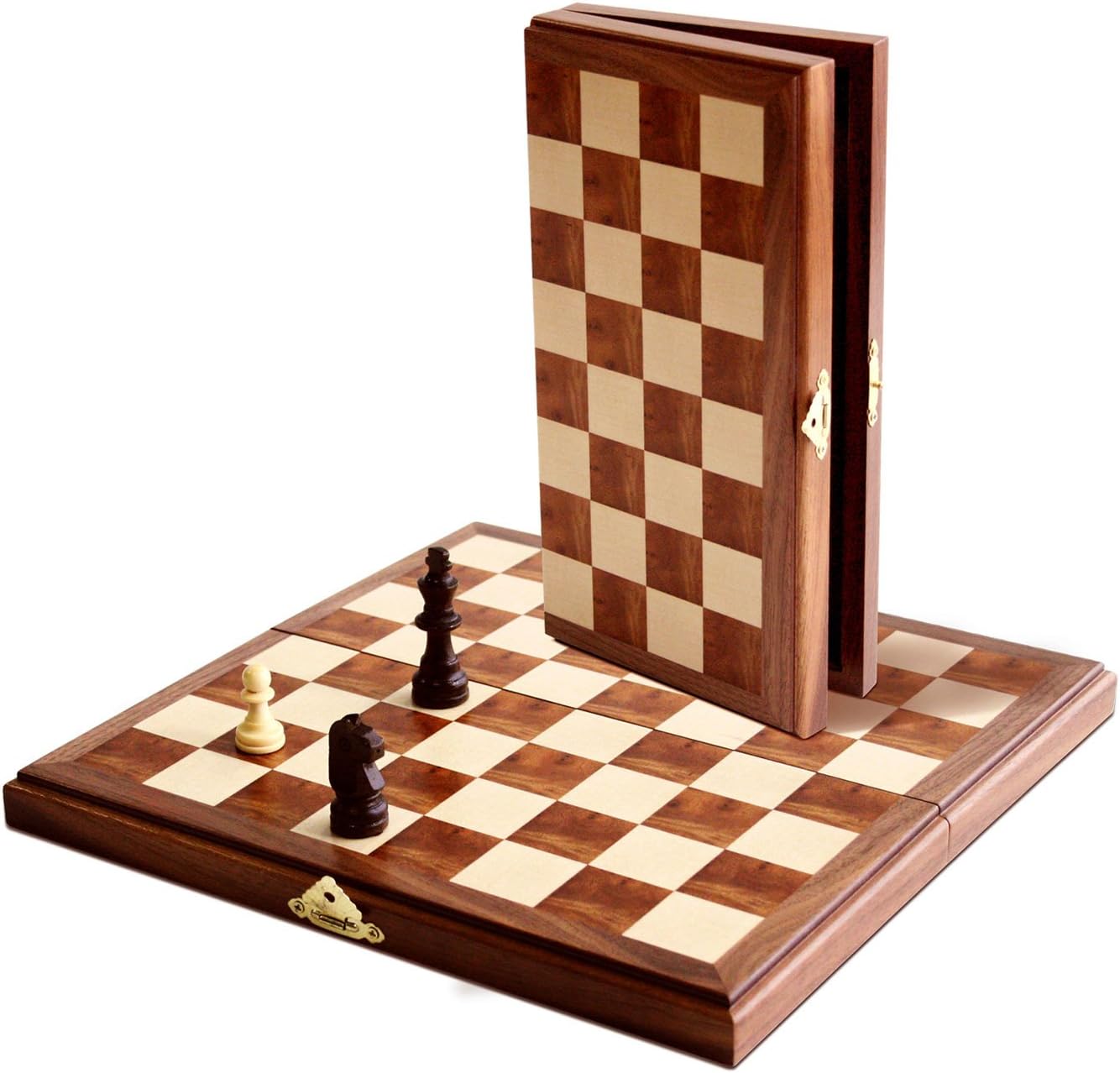 Photo of WE Games Magnetic Folding Wooden Travel Set