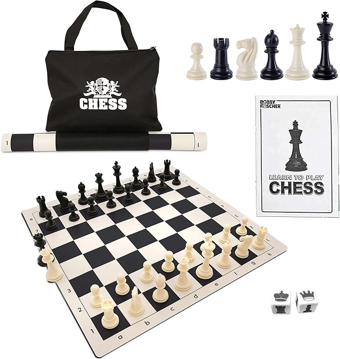 Photo of WE Games Best Value Tournament Set — Vinyl Board + Bag + Dice